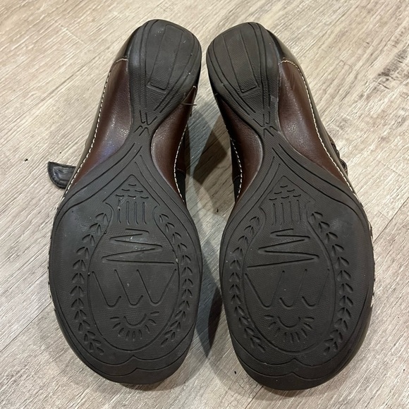 Rialto Comfort Shoes Brown Platform Mules size 8.5 - 9 - Picture 16 of 16